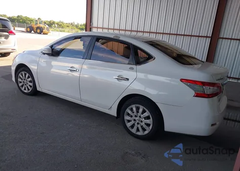 2014 Nissan Sentra Sv из США, поврежденный, VIN 3N1AB7AP6EY325044